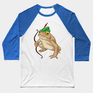 Frog Archer Bow Baseball T-Shirt